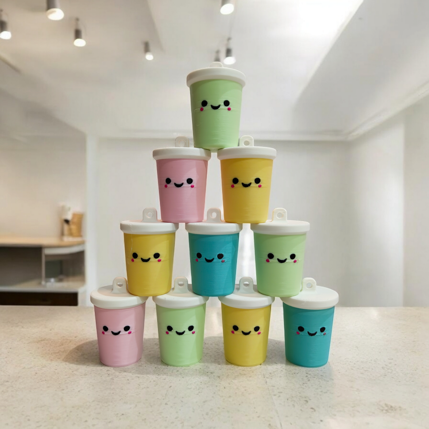 Smiley Cups - de meest schattige sleutelhangers