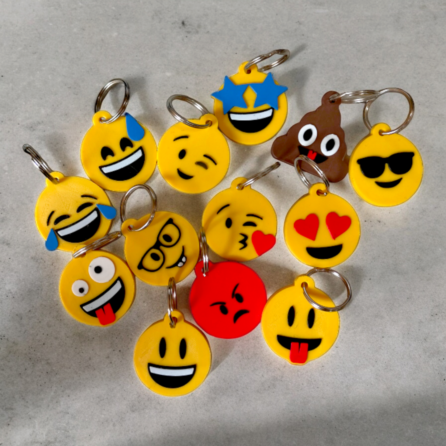 Emoji sleutelhanger - Nerd