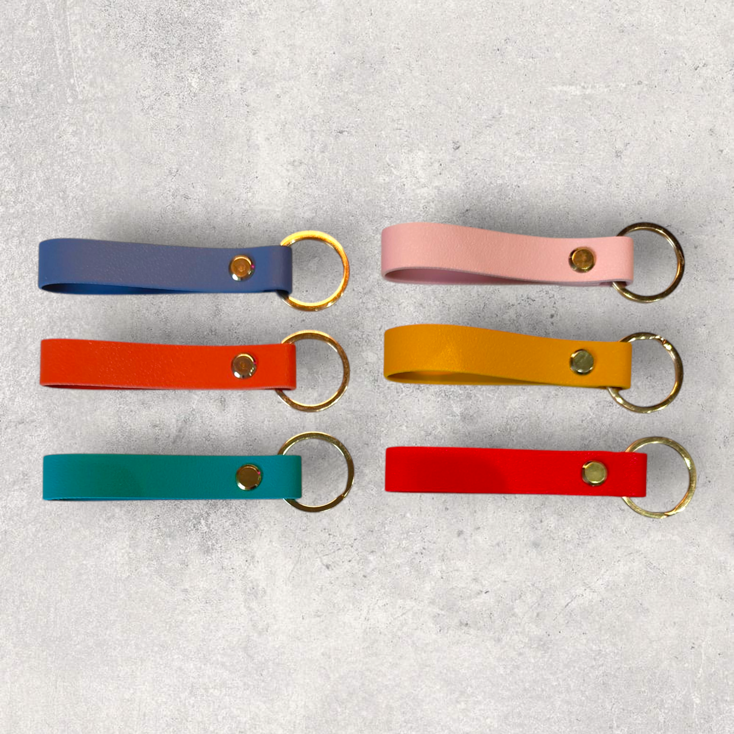 gepersonaliseerde sleutelhanger met naam kunst leer