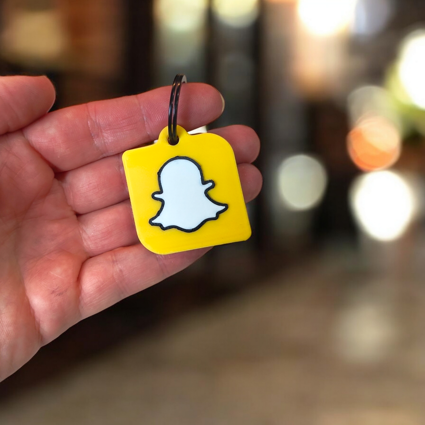 Slimme NFC Sleutelhanger | Snapchat