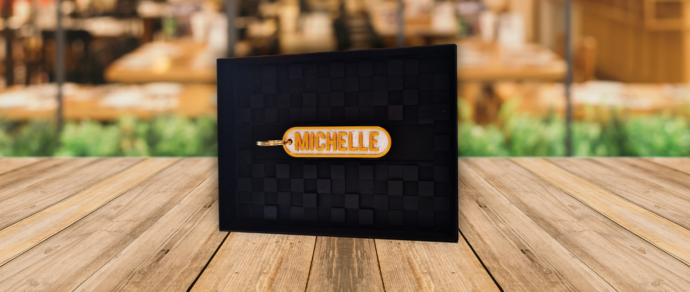 Zet je medewerkers in het zonnetje met een gepersonaliseerde sleutelhanger!