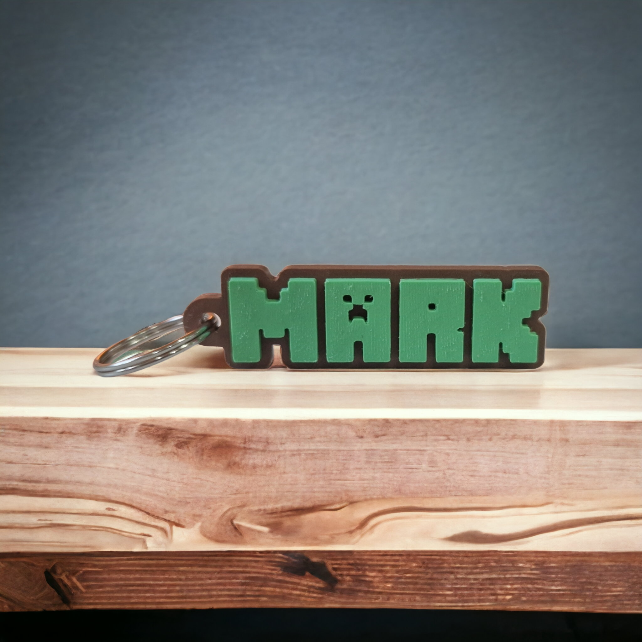 Sleutelhanger met naam Minecraft