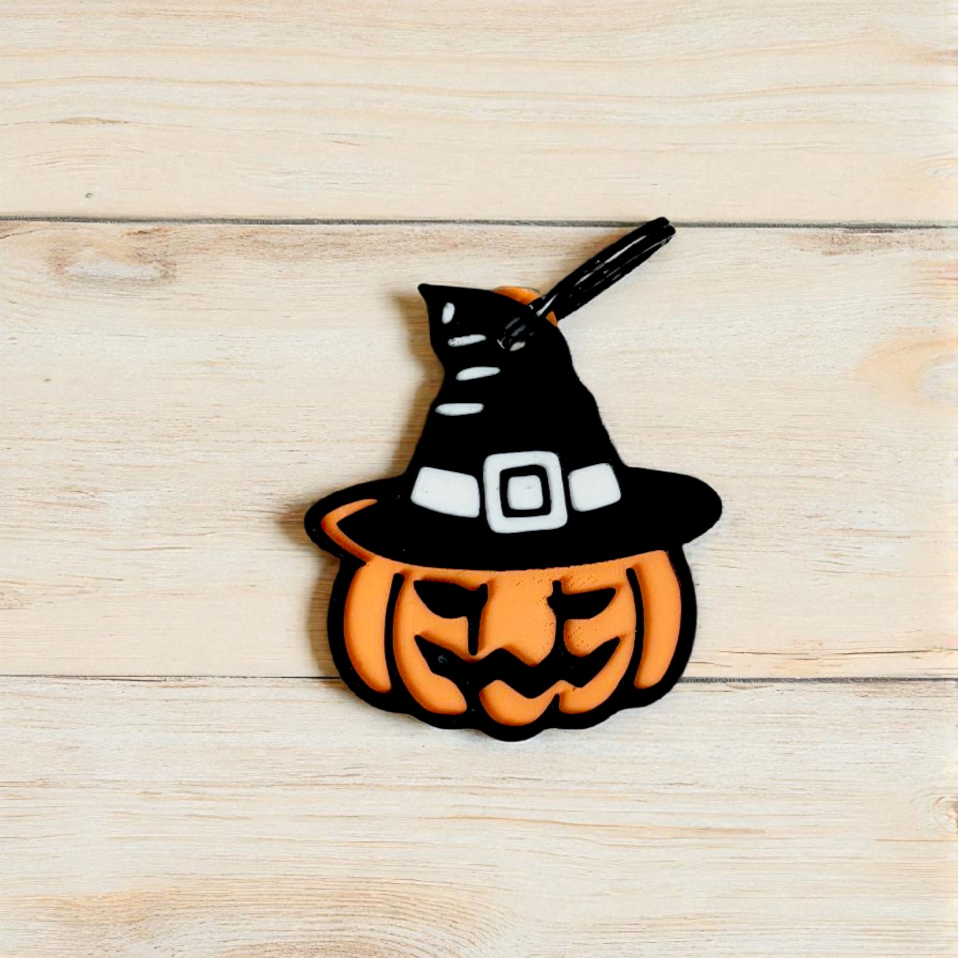 halloween pompen heks sleutelhanger