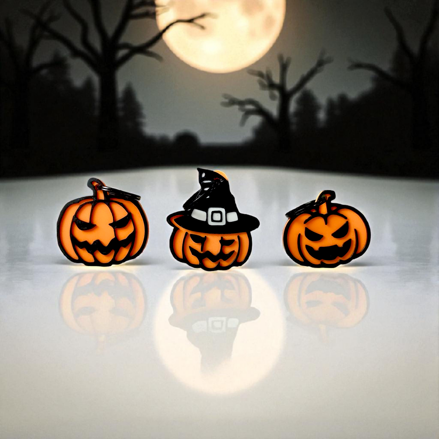 halloween pompen sleutelhangers