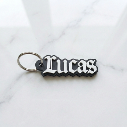 Sleutelhanger met naam | Oldskool