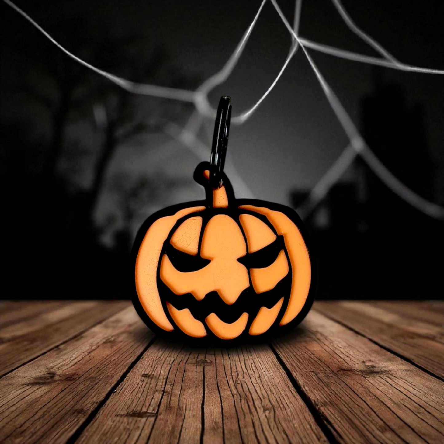 Halloween sleutelhanger pompoen