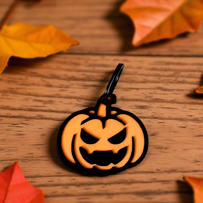 Halloween sleutelhanger pompoen