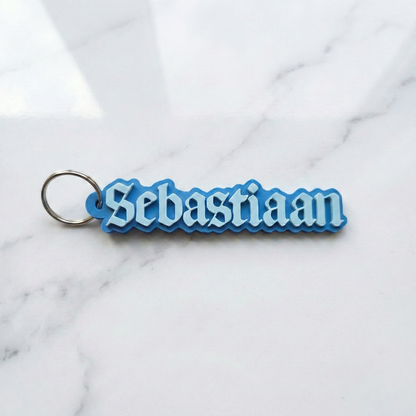 Sleutelhanger met naam | Oldskool